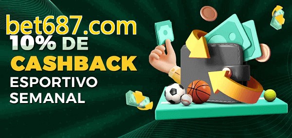 10% de bônus de cashback na bet687.com