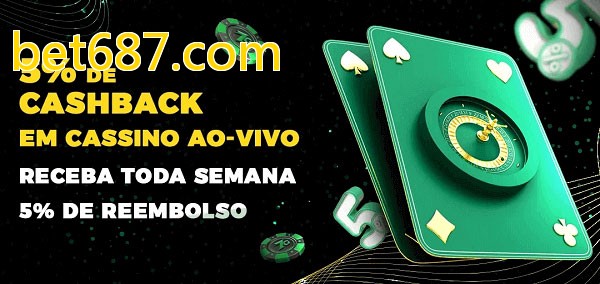 Promoções do cassino ao Vivo bet687.com